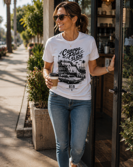 Canoga Park Slide — Women's Tee