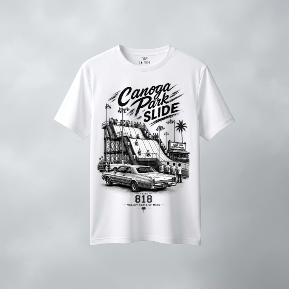 Canoga Park Slide — Unisex Tee | Tribe 818