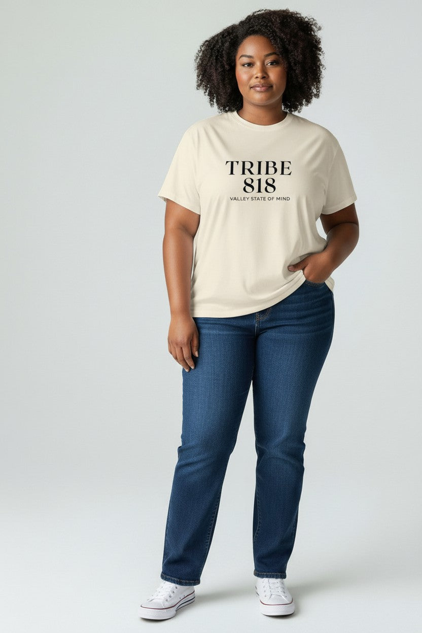 TRIBE 818 “Valley State of Mind” Tee - Natural
